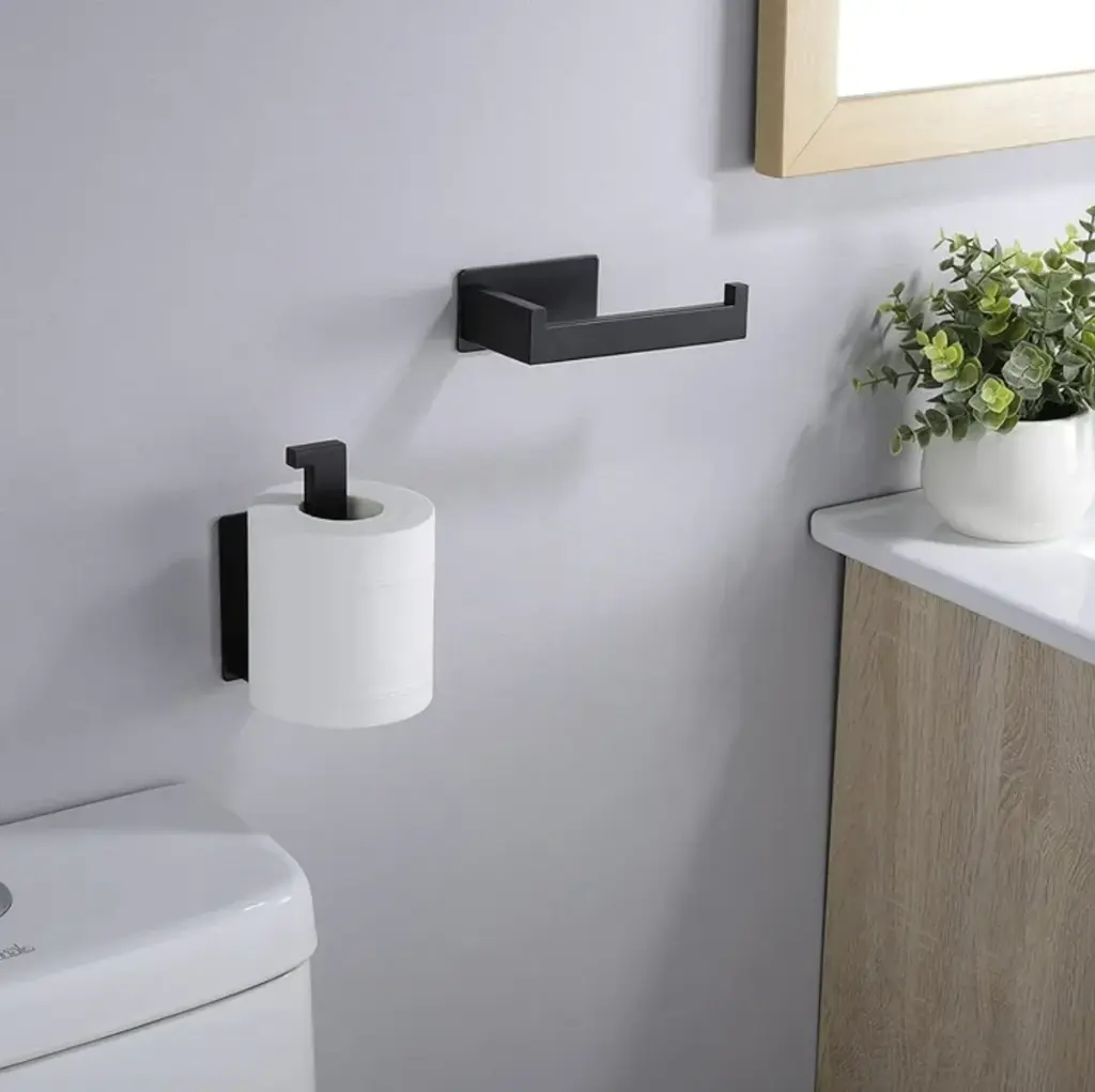 Soporte de papel higiénico – Modelo 1 (Estilo moderno)