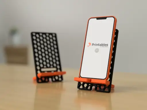 Soporte para celular – Modelo 1 (Diseño rombos)